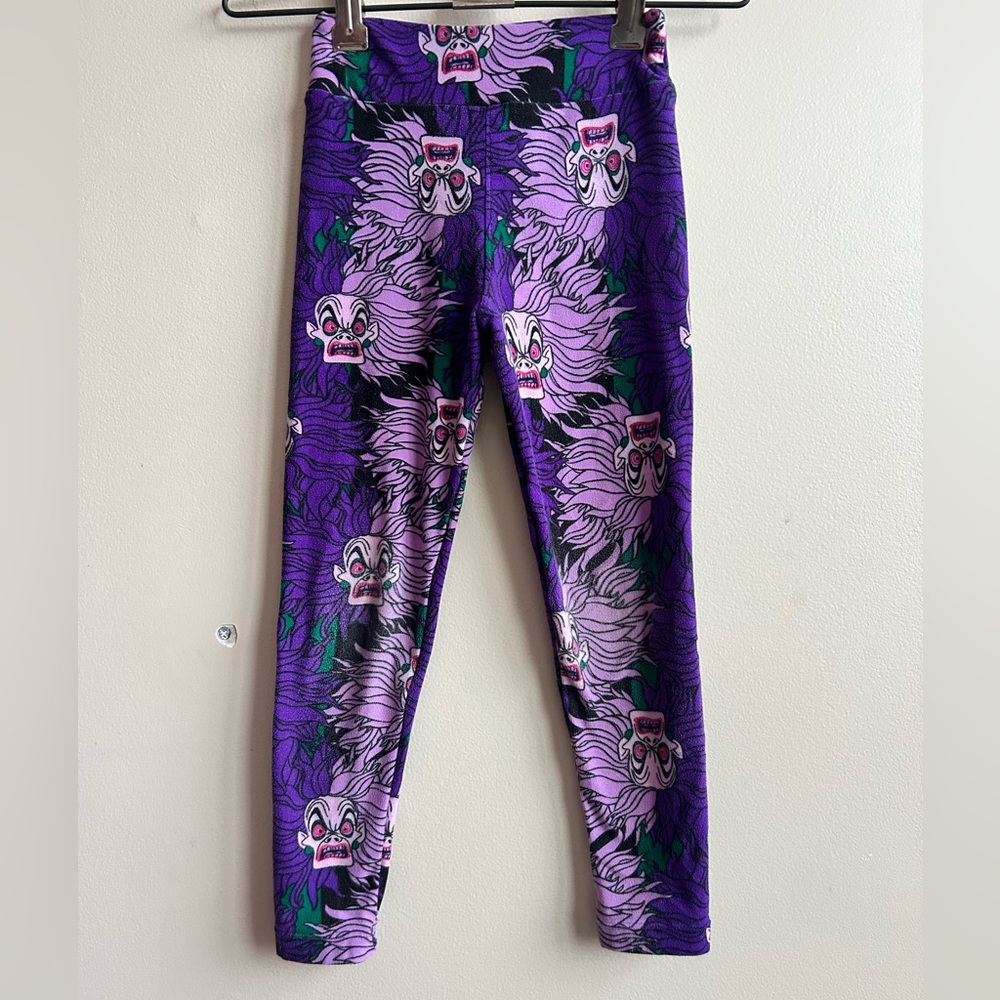 LuLaRoe Toddler Cruella Disney Leggings S/M